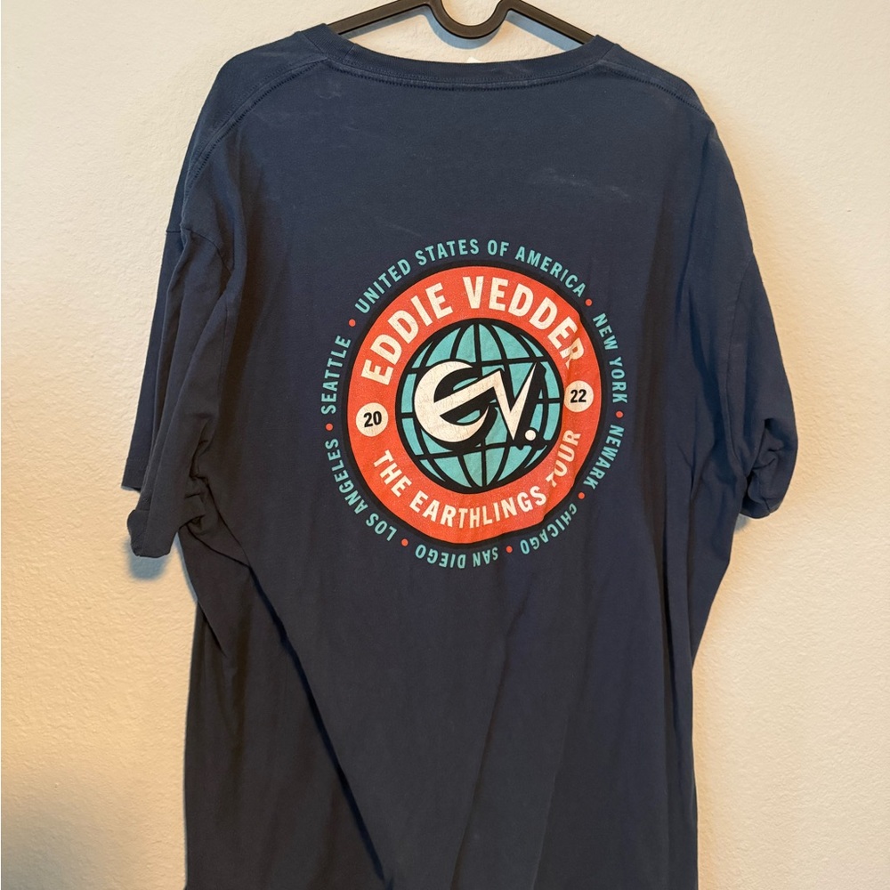 Eddie Vedder tour tee